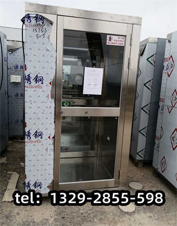 沧州市实验室不锈钢单人双吹风淋室